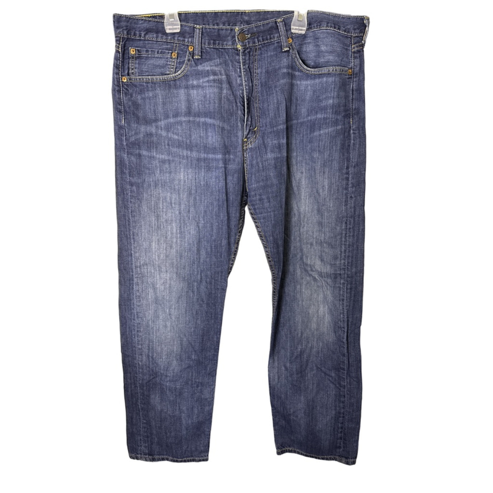 Men's Levi's Blue Straight Jeans Waist 40